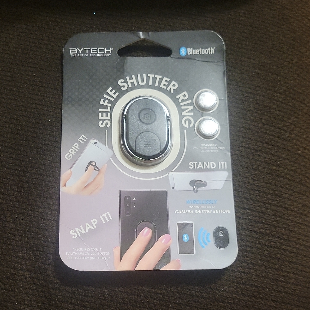BYTECH Bluetooth Selfie Shutter Ring